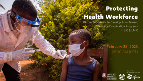 Protecting Health Workforce: Recommendations to Develop & Implement Dedicated Vaccination Programs in LIC & LMIC